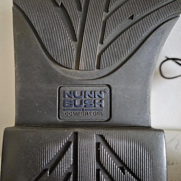 Nunn Bush Mens Tan Leather Oxford Dress Shoes Comfort Gel Size 10M - Picture 6 of 7